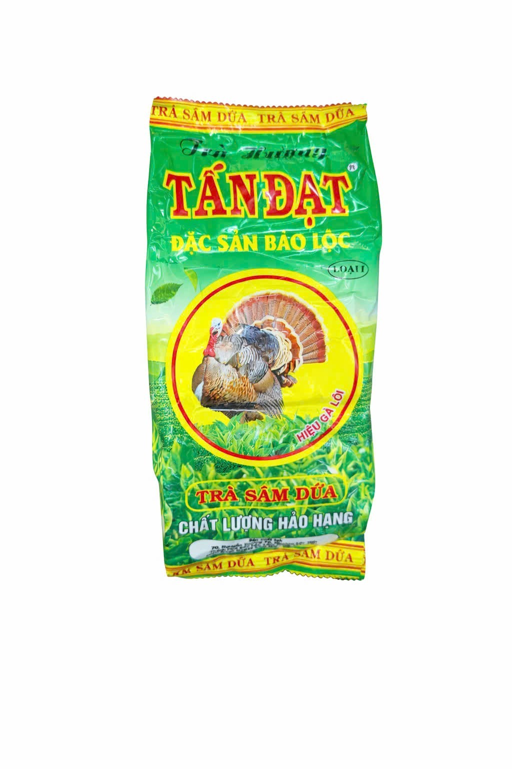 Lot 6/1 Pack Tan Dat Pandan Green Tea Trà Sâm Dứa Tấn Đạt 70g Viet Nam Bao Loc