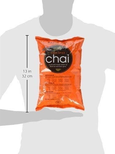 David Rio Food Service Bag Tiger Spice Chai, 1 Pack (1 x 4 Pound (Pack of 1)