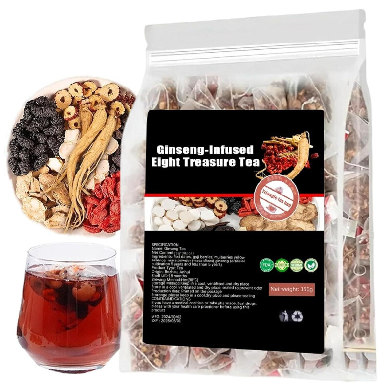 Ginseng six treasure tea , Kidney tea ,liver tea , red date tea , kidney health