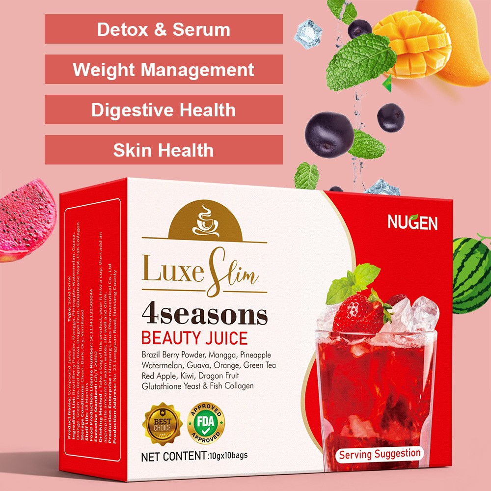 4 Seasons Beauty Juice,Support Weight Management,Promote Digestive Skin Health