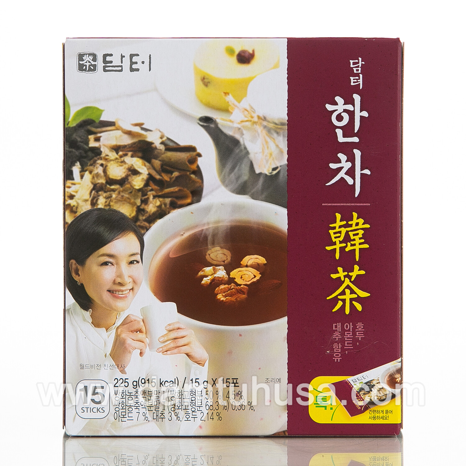DAMTUH Korea Traditional Han Tea Herbal Tea single serve 15g x 15 sticks