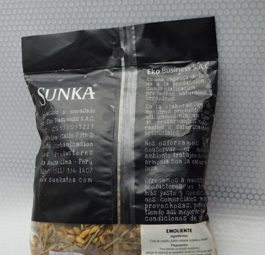 Sunka Peruvian Emoliente Infusion Digestivo from Peru 100g/3.52oz