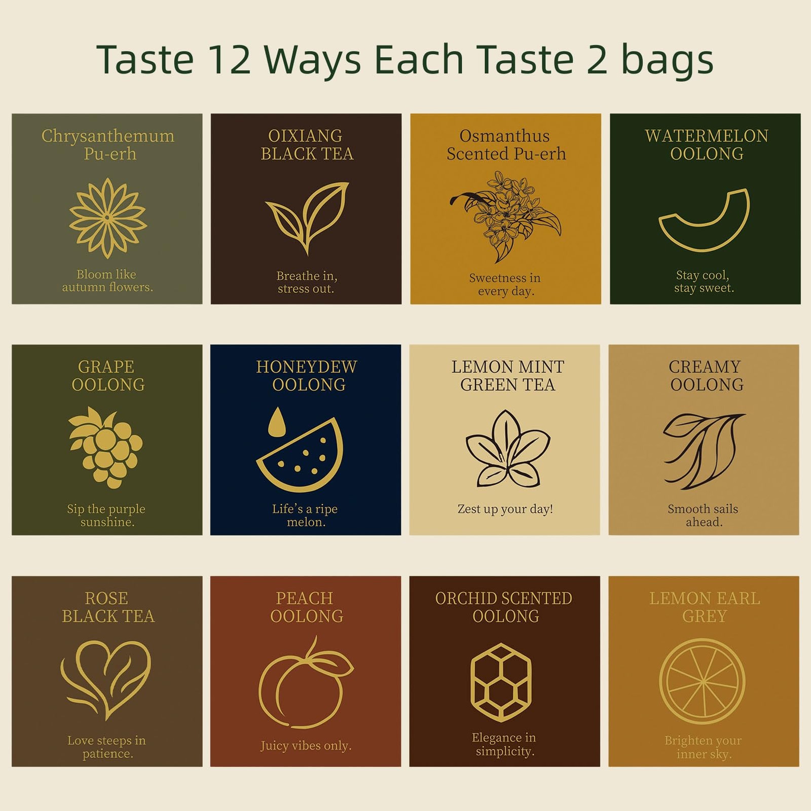 Tea Gift Set | 24 Assorted Tea Bags | Christmas Day & Corporate Gifting Optio…