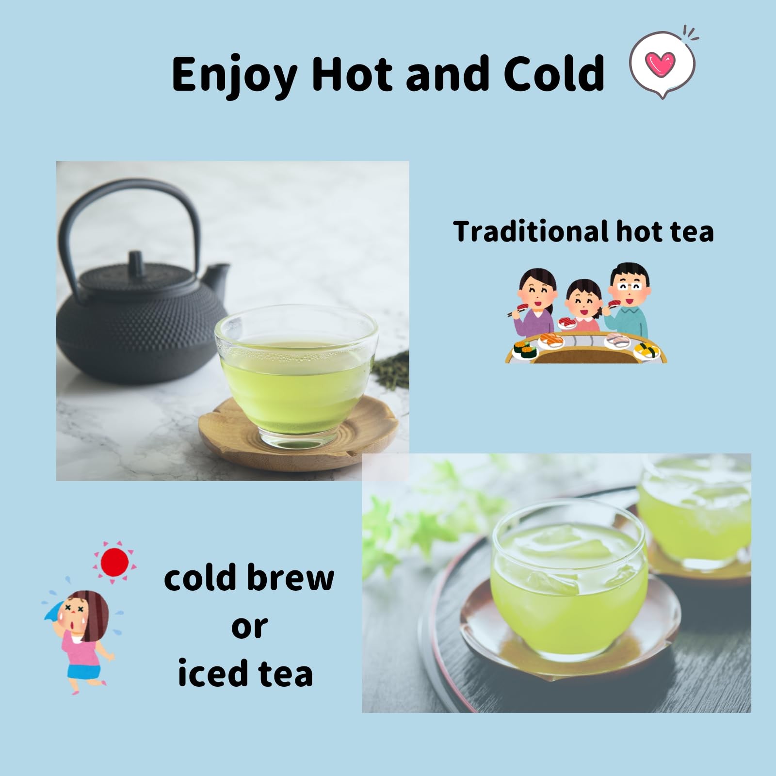 Tamaryokucha Organic Japanese Green Tea Loose Leaf, Curly Green Tea Leaves