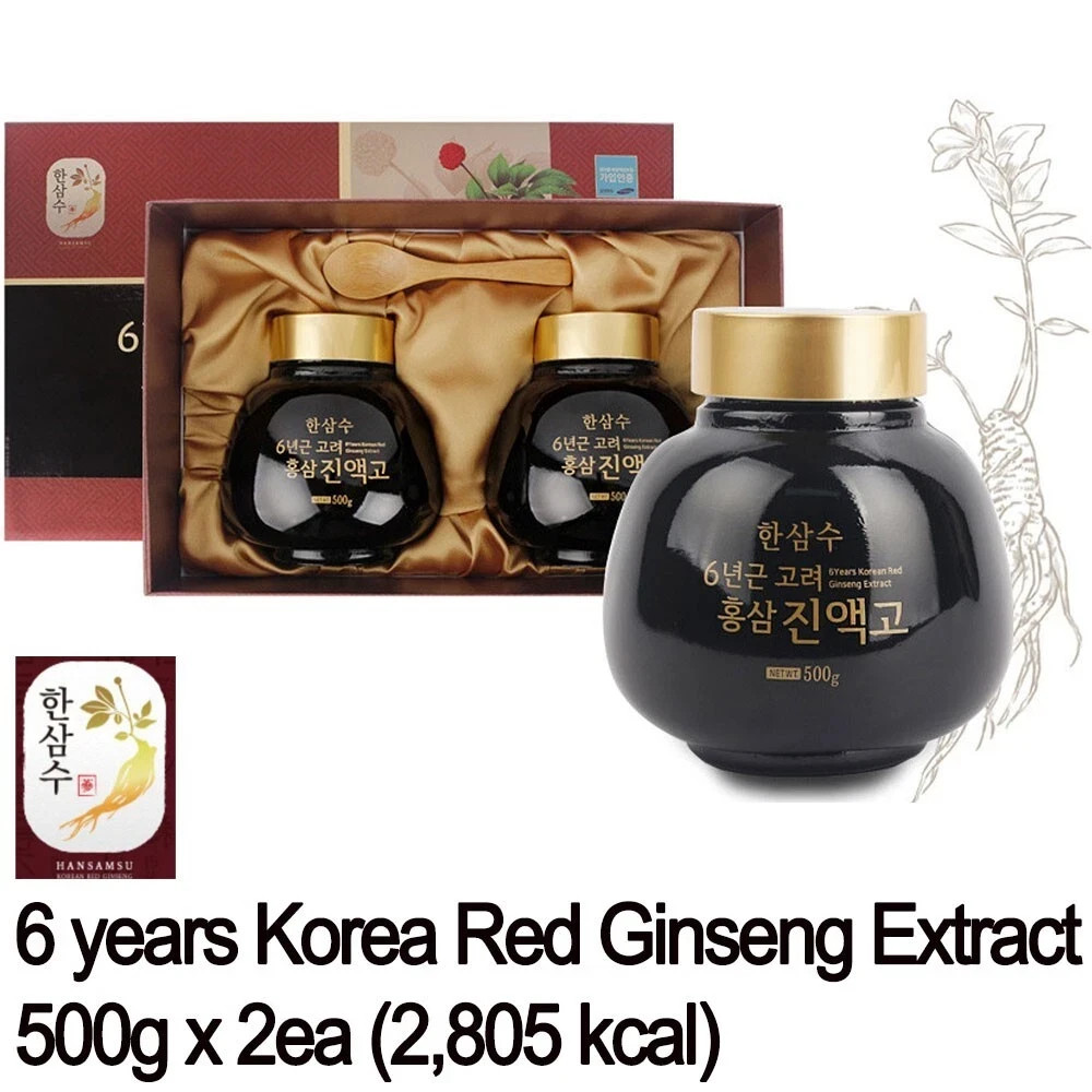 Hansamsu 6 years Korean Red Ginseng Extract 500g x 2ea / Tracking