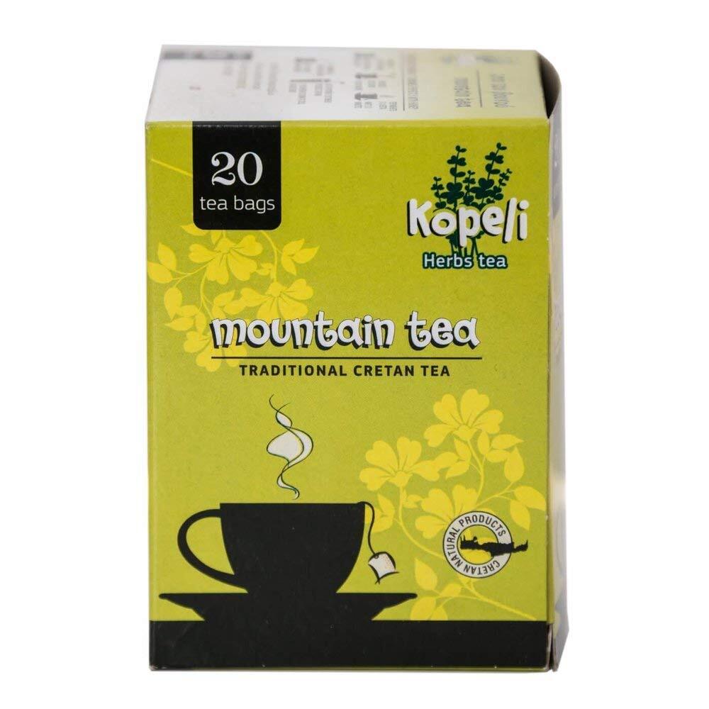 Greek Traditional Cretan Mountain Tea 4×20 Tea Bags