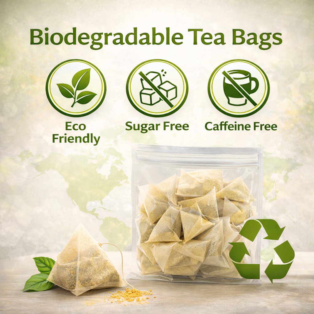 120 Premium Turmeric Ginger Cinnamon Tea Bags, 100% Natural &No Additive Support