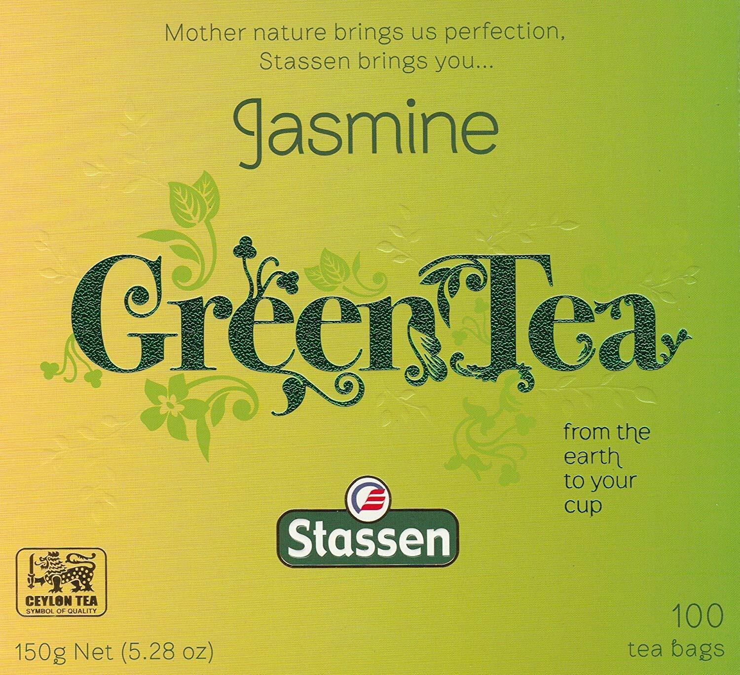 Stassen Pure Jasmine Green Tea (100 Tea Bags)
