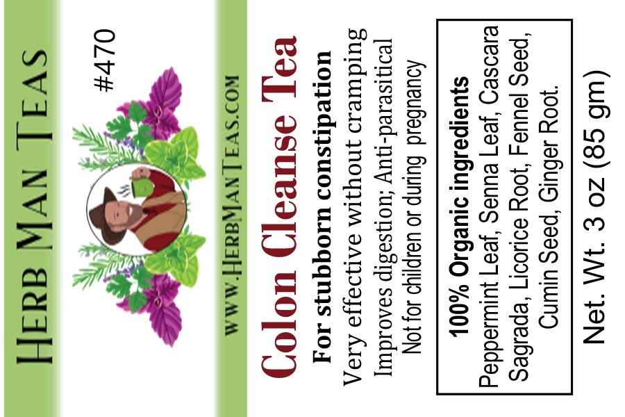 COLON CLEANSE TEA – Effective laxative & detox tea without cramping or bloating