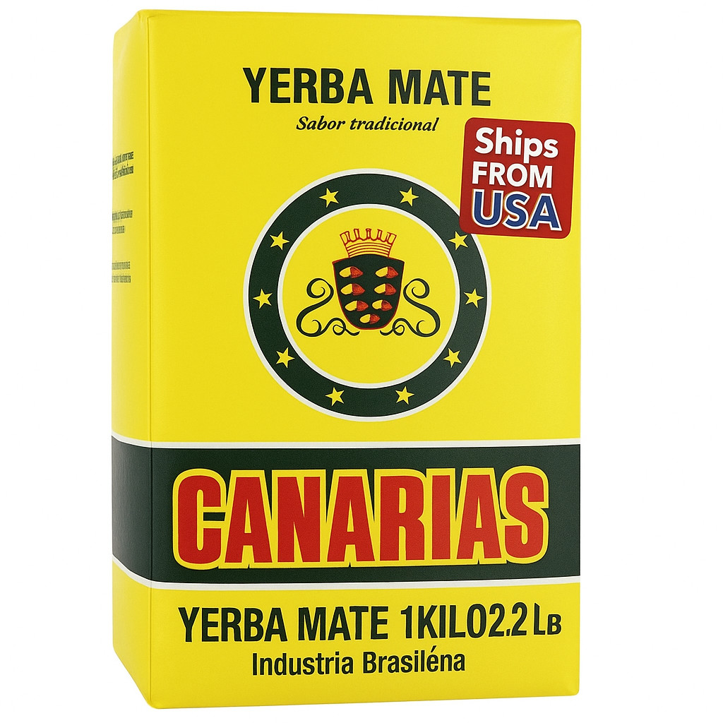 *YERBA MATE CANARIAS 1KILO 2.2 LB “Ships From USA””