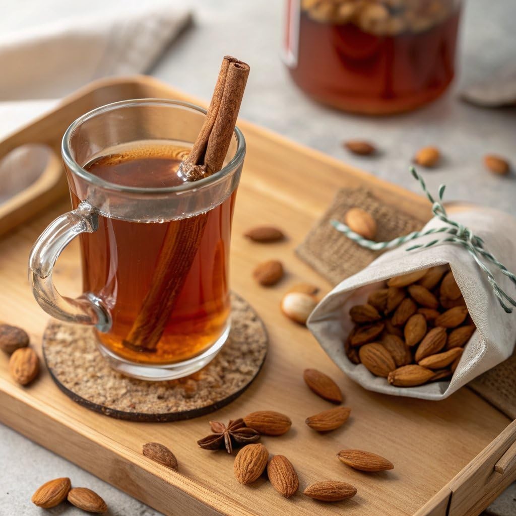 – Nutty Almond Cream, Premium Loose Leaf, Cinnamon Almond Herbal Tea Blend, N…