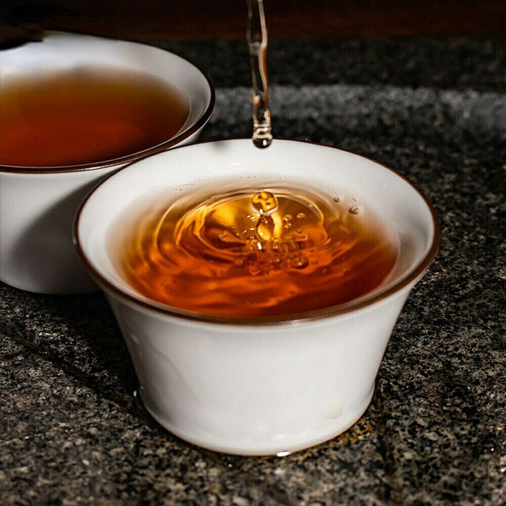Natural Anhua Dark Tea Brick Herbal Energy Tea 400g