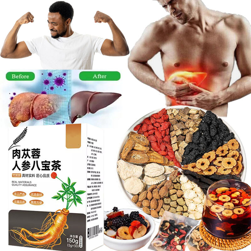 30Bags Liver,Kidney & Pancrea Herbal Compound Detox & Cleanse Herbal Ginseng Tea