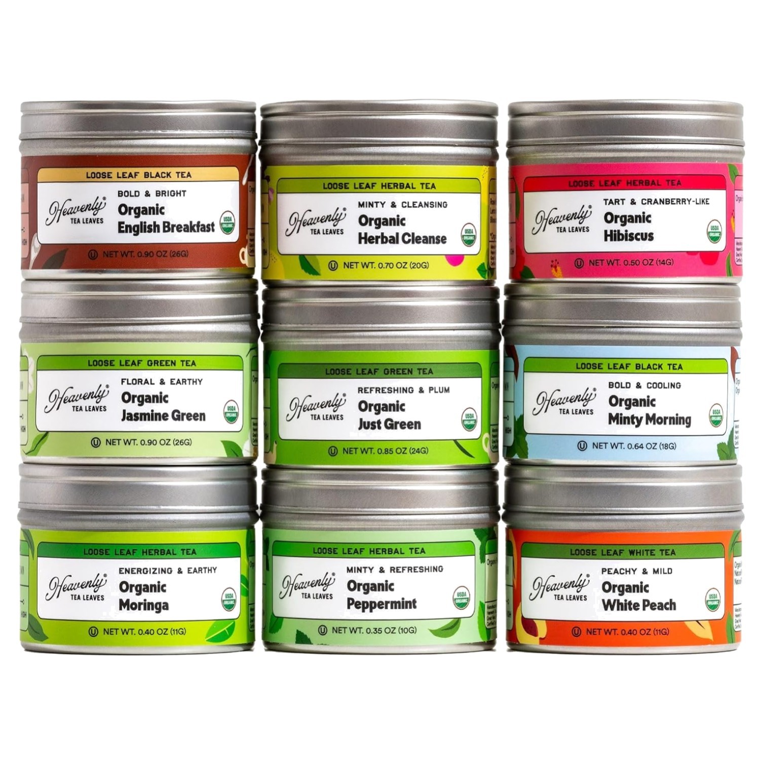 Organic Loose Leaf Tea Variety Pack