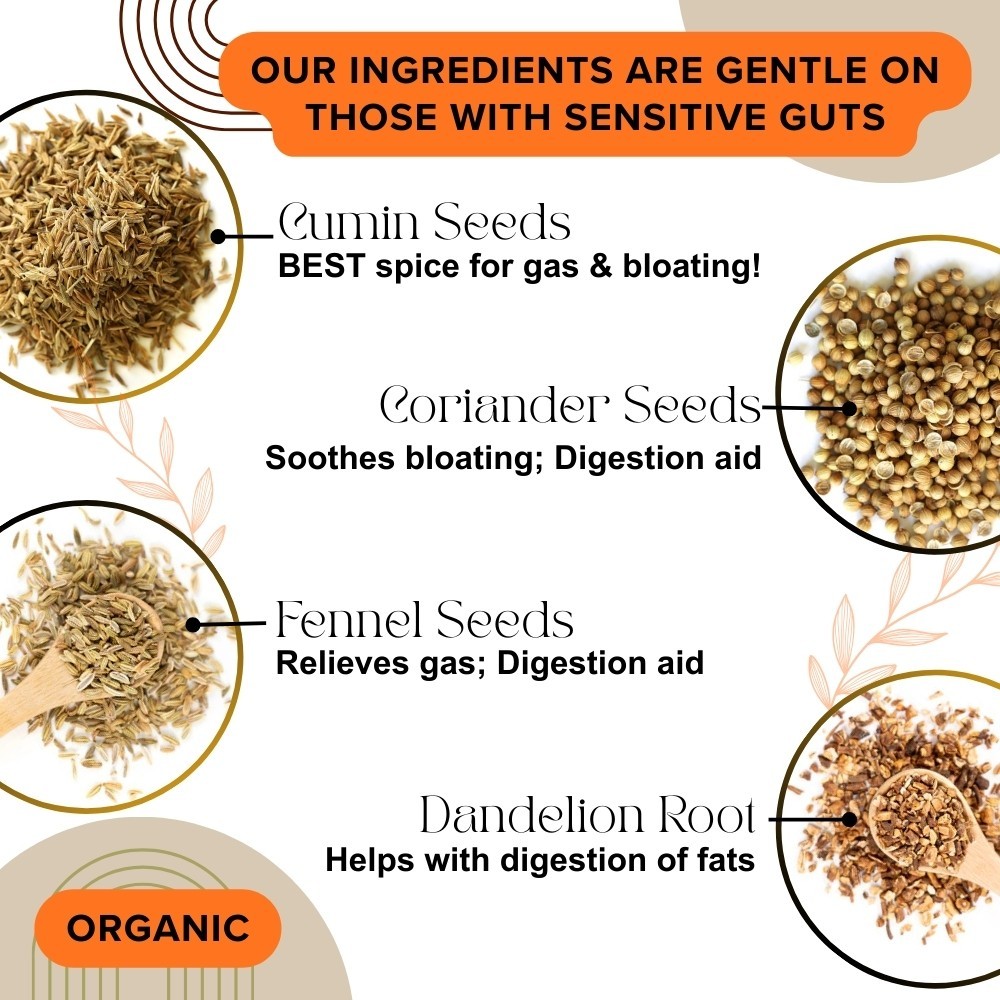 GENTLE DIGESTIVE TEA for those with inflammatory stomach & intestinal conditions