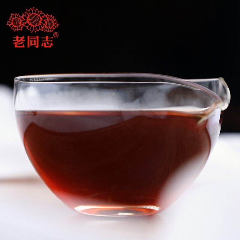 2022 Haiwan Old Comrade Yunnan 7578 Shu Puer Chinese Ripe Puerh Tea 357g 221