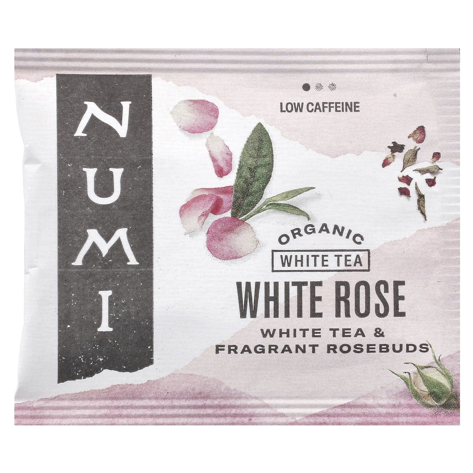 Organic White Tea, White Rose, 16 Non-GMO Tea Bags, 1.13 oz (32 g)