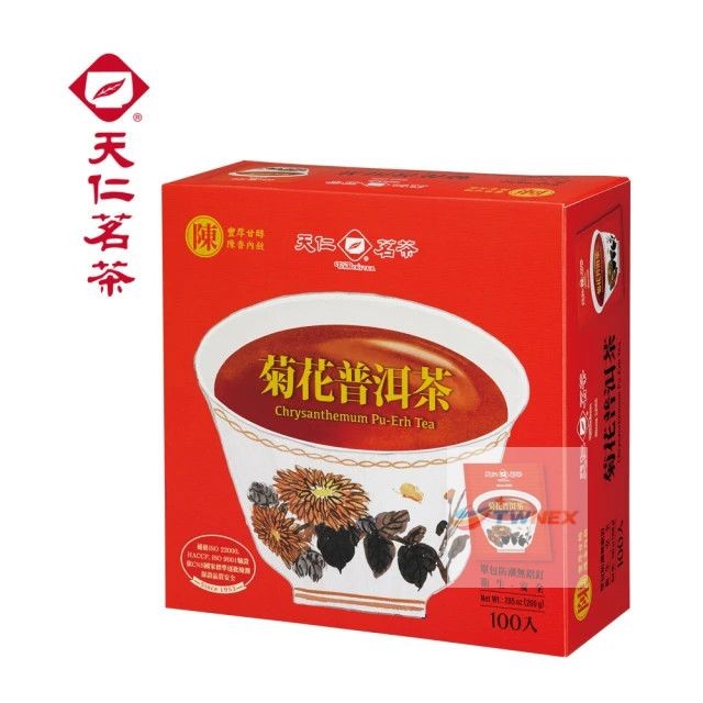Ten Ren’s Tea 天仁茗茶 Moisture-Proof Individually Wrapped Taiwan Tea 2g x 100 Bags