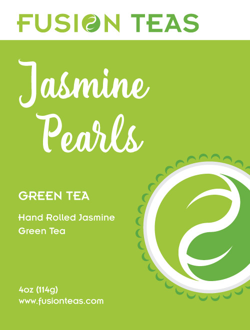 Jasmine Pearls Green Tea – Superior Organic Dragon Loose Leaf – Fusion Teas