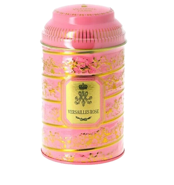 Nina’s Paris, Place Vendôme ‘Versailles Rose’ Black Tea in Embossed Pink Tin