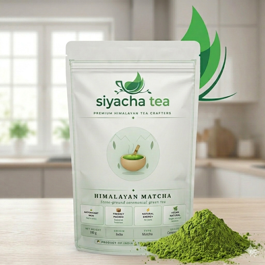 Clean Matcha Powder 400g (4x100g) No Fillers No Additives Himalayan Green Tea