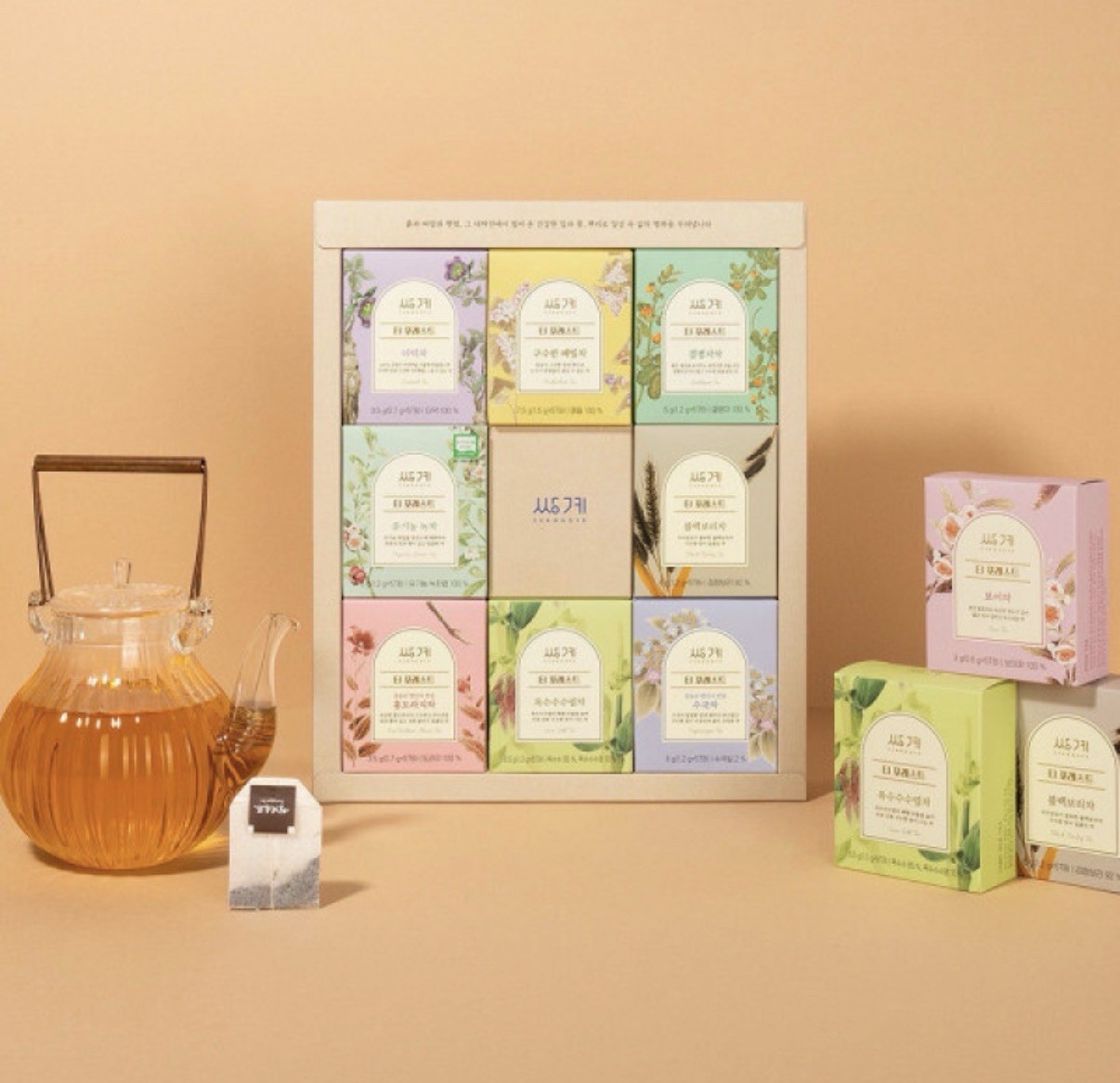 Korean Premium Herbal Tea Gift Box 9 Flavors – SSANGGYE Tea Forest Collection