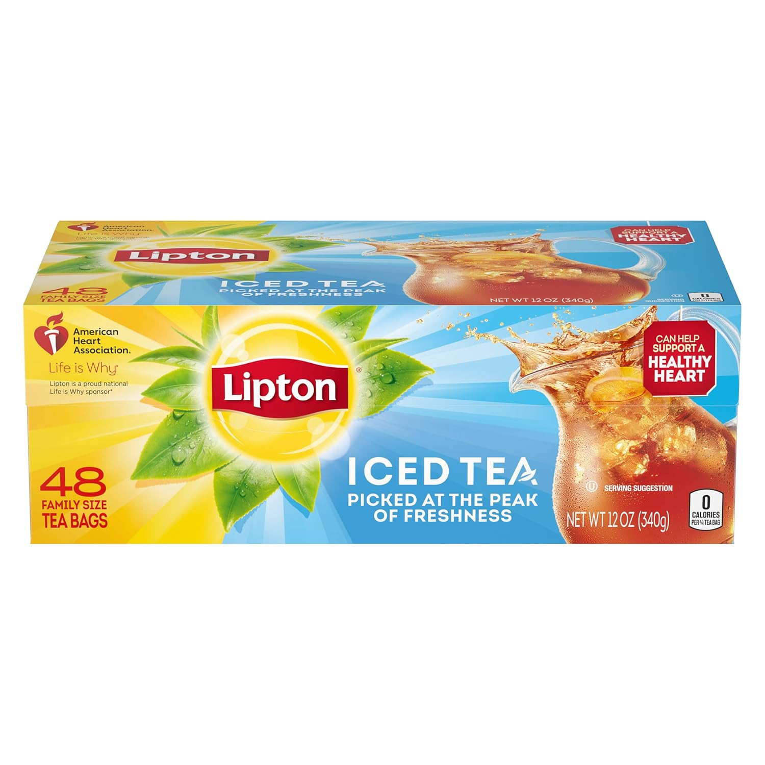 Family Sized Iced Tea Bags 48 Ct.