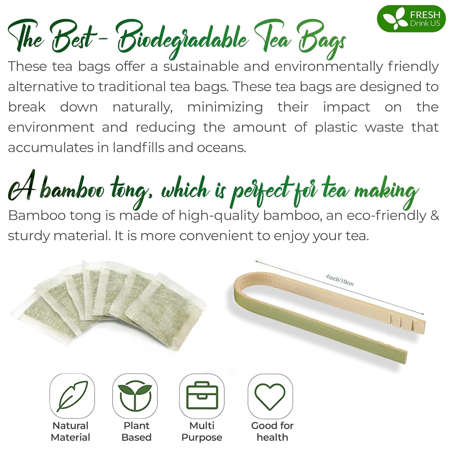 , Premium 75 Sage Leaf Tea Bags, 100% Natural & Pure from Sage Leaves. Loose Lea