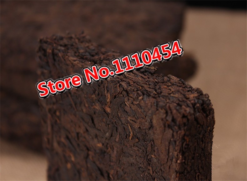250g Yunnan Pu Erh Tea Ripe Puerh Brick Aged Menghai Black Tea Compressed Smooth