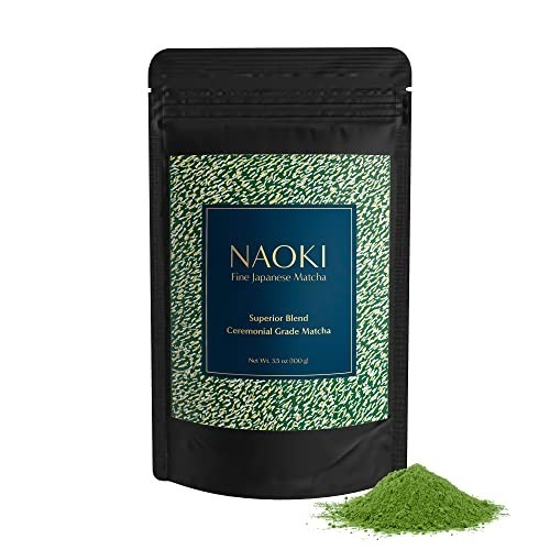 Naoki Matcha Superior Ceremonial Blend – Authentic 3.5 Ounce (Pack of 1)