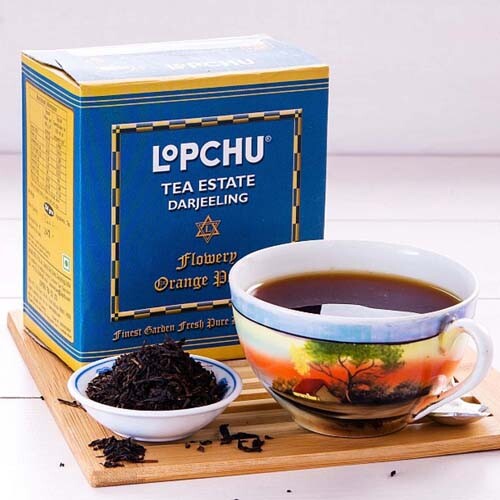 5 X LOPCHU FLOWERY ORANGE PEKOE 500gm LONG EXPIRY