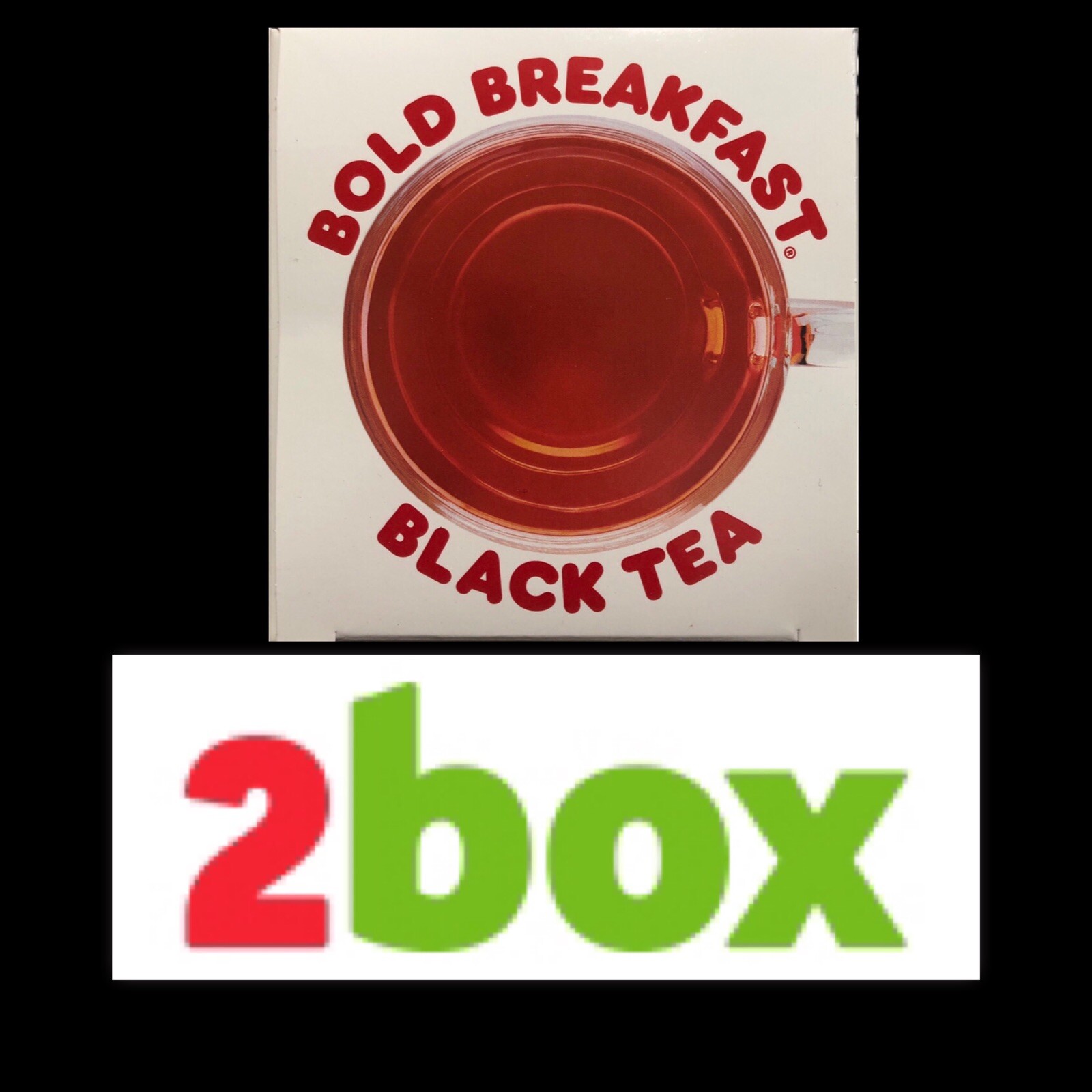 2 Box Dunkin Bold Breakfast Black Tea. 30 Tea Bags. NW 1.6 OZ EA