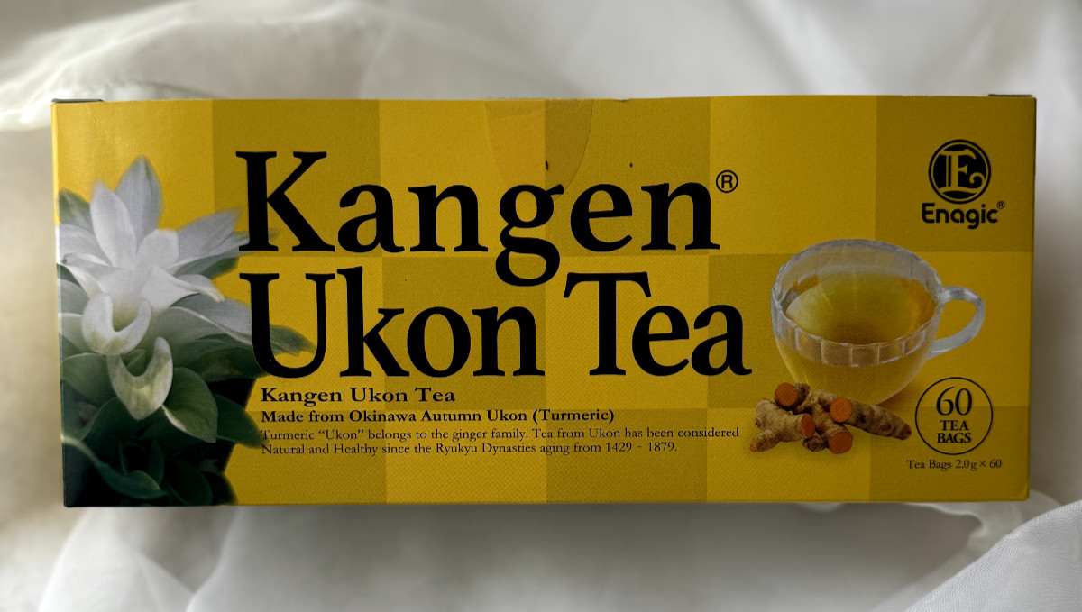 Kangen Ukon (Turmeric) Tea 60 Bags 100% Organic by Enagic  Sealed New