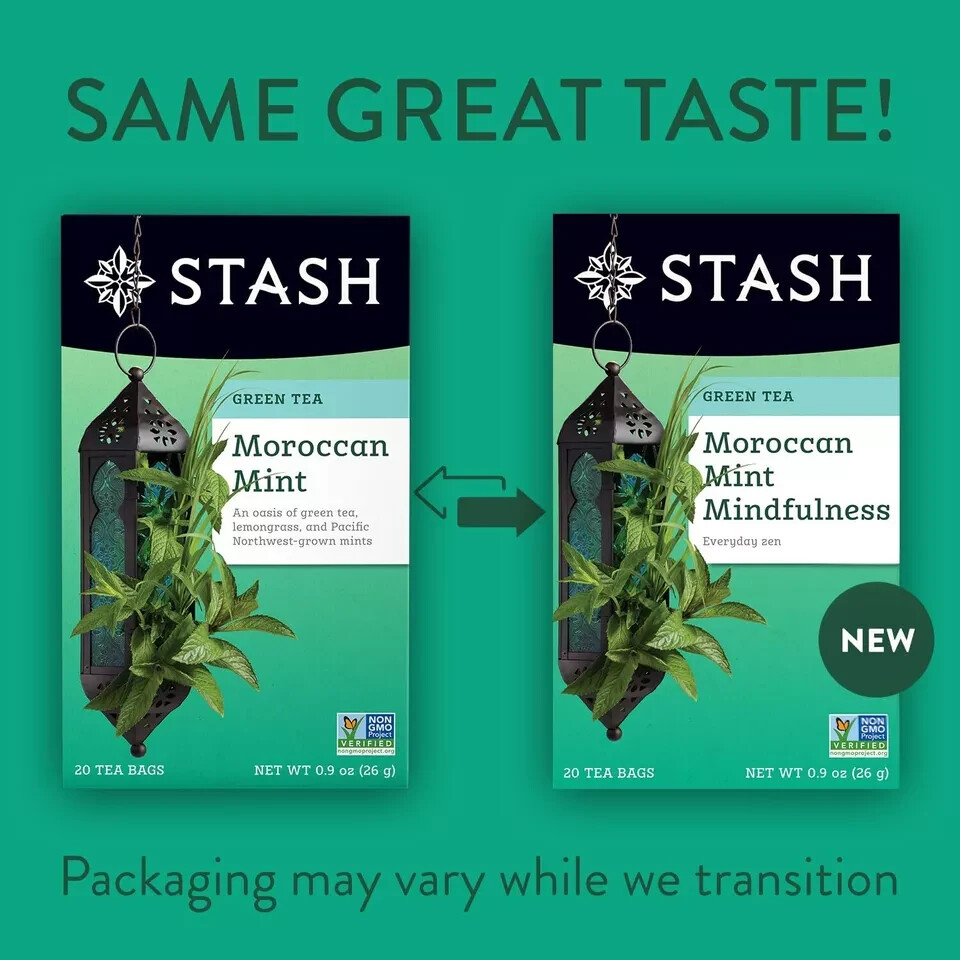 Stash Tea Green Tea Variety Pack Sampler Assortment – Caffeinated, 20 Count