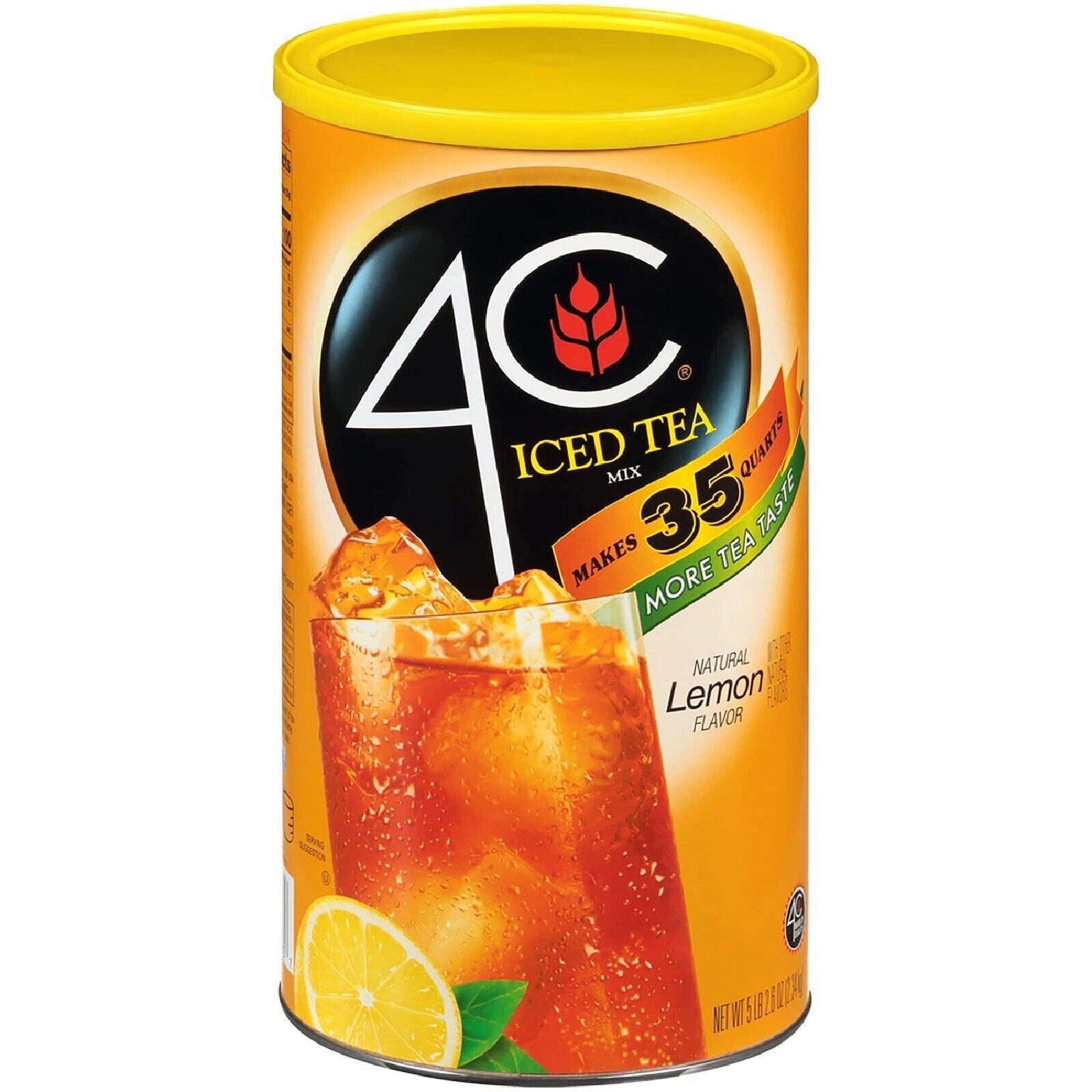 4C 35 QT Peach Iced Tea Mix (82.6 oz.)