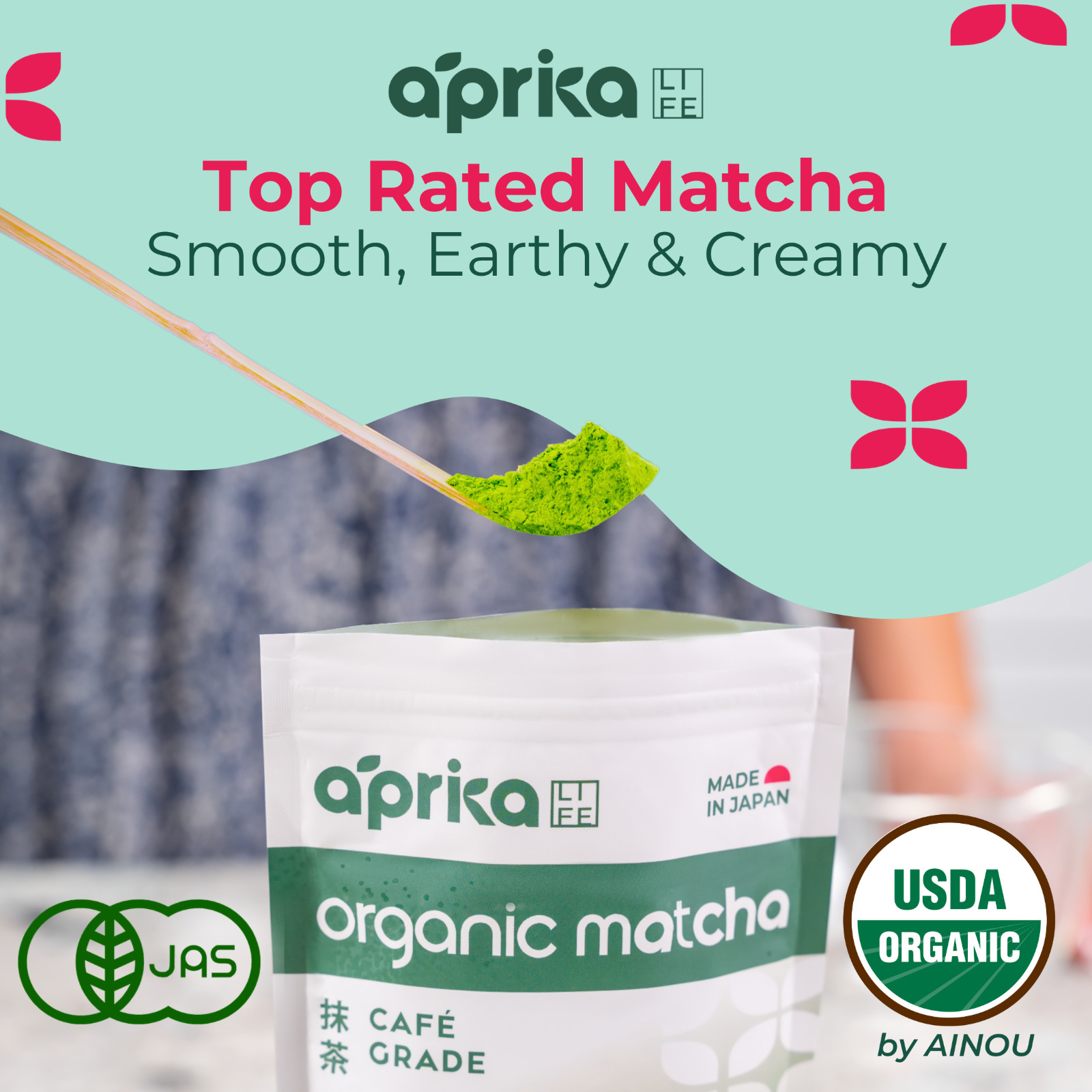 Premium Culinary Grade Organic Japanese Matcha Green Tea Powder Unsweetened