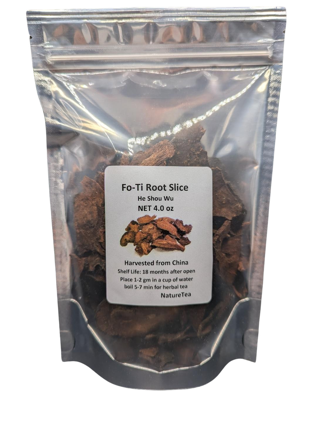 He Shou Wu 何首乌(하수오) – Polygonum multiflorum Loose Root Slice, Wild Crafted
