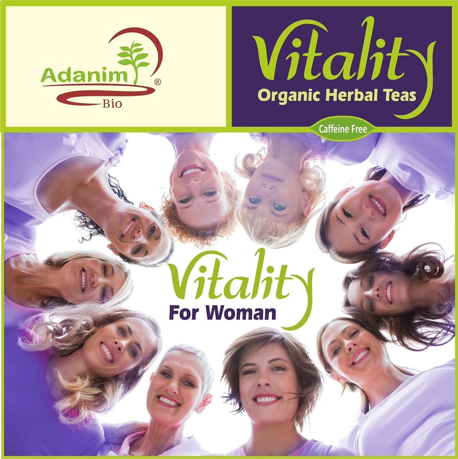 Vitality Organic Herbal Tea Sampler Gift Box Caffeine Free 8 Unique Flavors f…