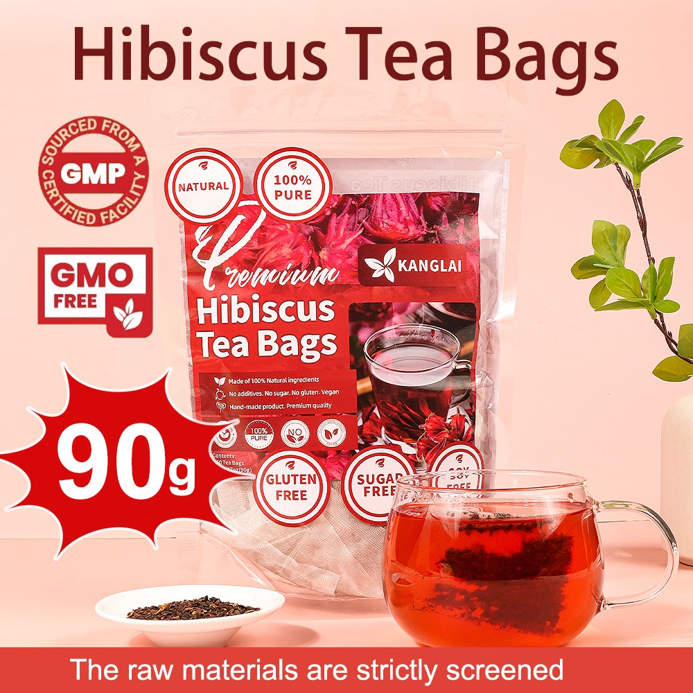 Hibiscus Tea Bags 90 G Improve Physical Fitness Moisturizing And Nourishing