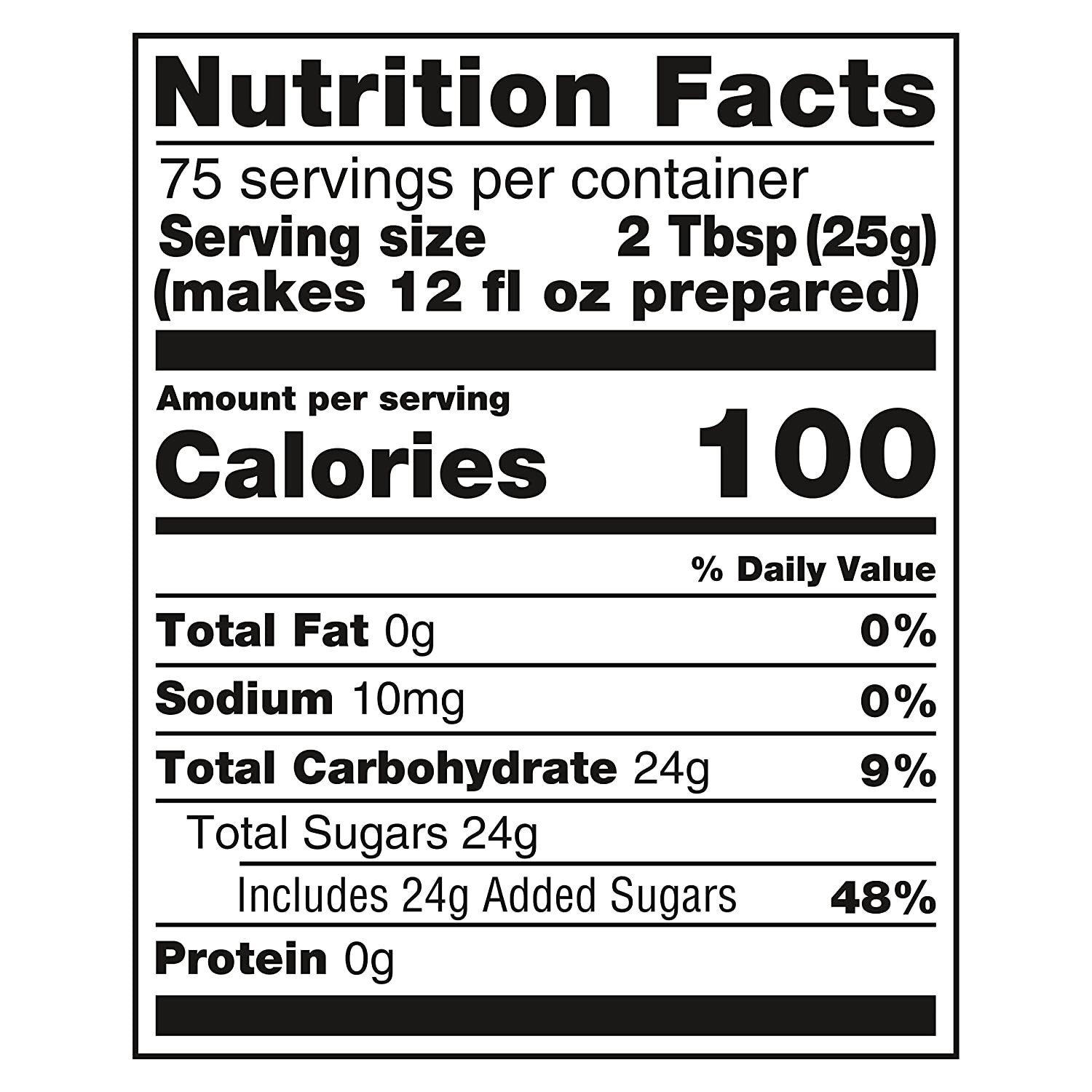 Lemon Sweetened Iced Tea Mix, Makes 28 Quarts (Pack of 2)