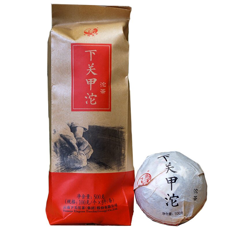 Xiaguan Jia Tuo Cha * 2017 Yunnan Raw Pu’er Tea Jia Ji Tuocha Puer Tea 500g