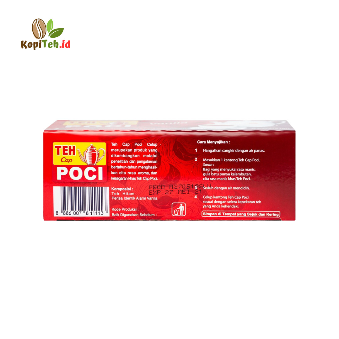 4x 25 Sachets Teh Cap Poci Herbal tea from Indonesia