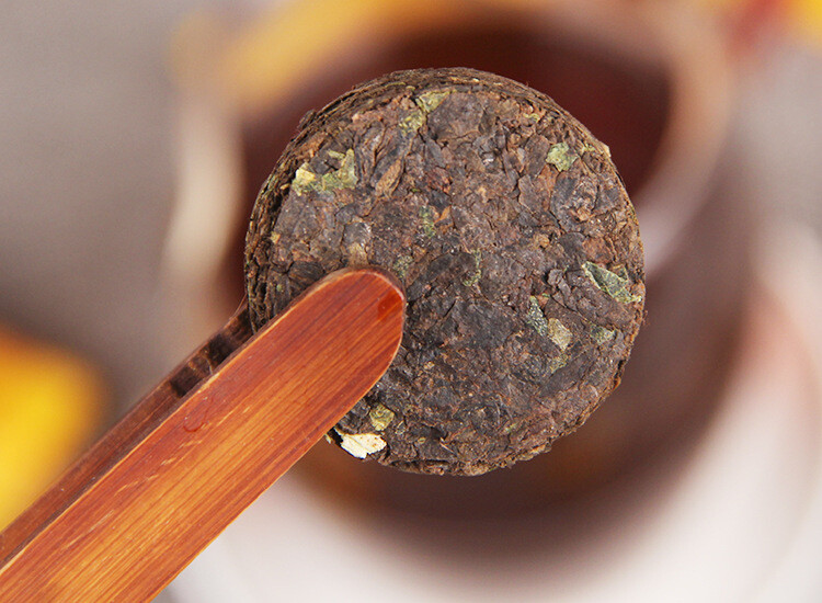 Yunnan Sticky Rice Pu Erh Tea (Nuo Mi Xiang Cha) Ripe Pu’er Puer Mini Cake 500g