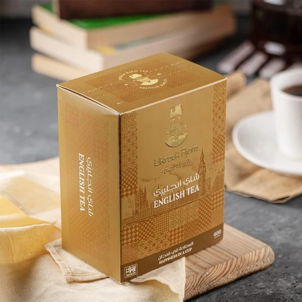 Ukrouk Ajam Pure Ceylon English Black Tea 400grams free shipping world wide