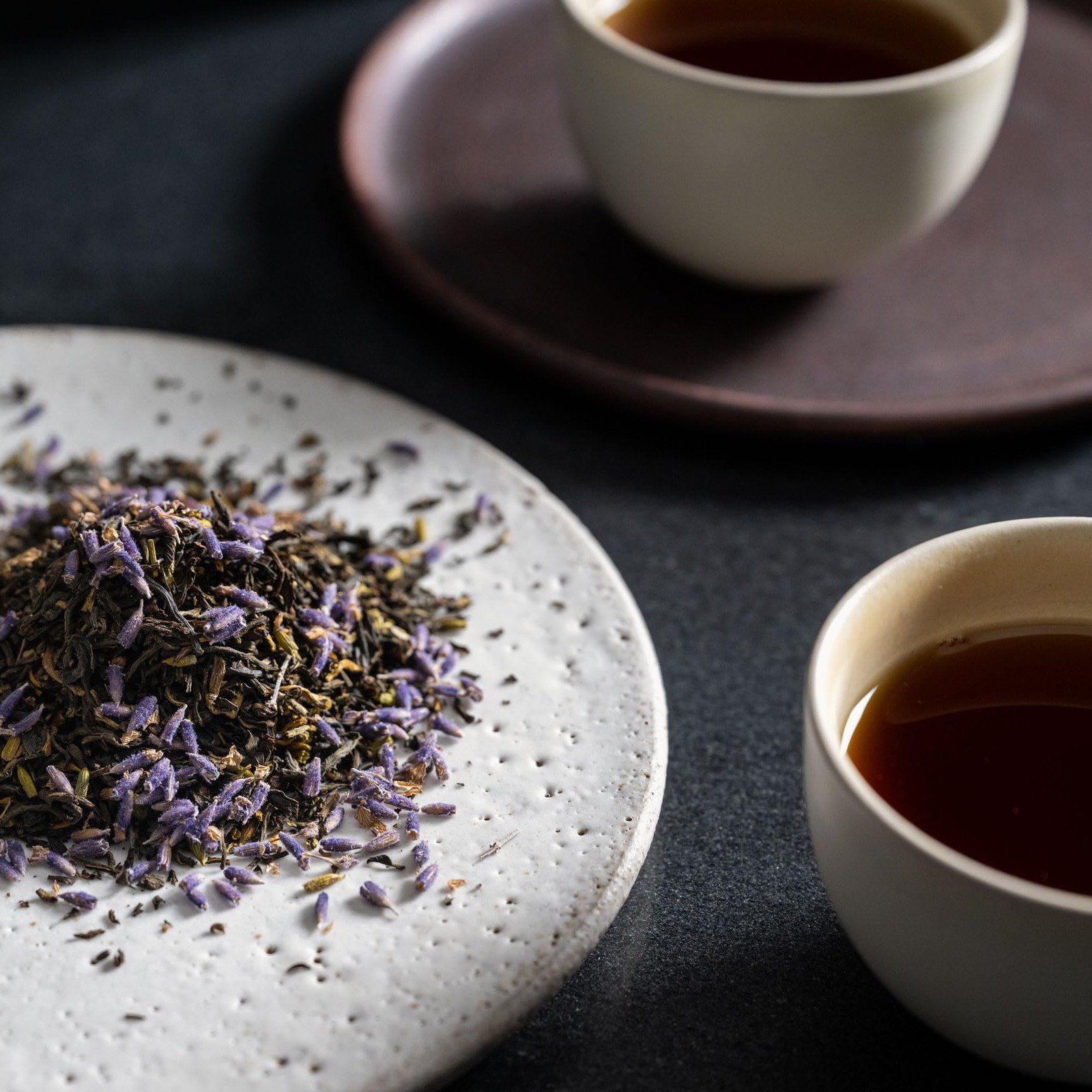Earl Grey Lavender Loose Leaf Pure Black Tea – Organic with Bergamot Oil and Lav