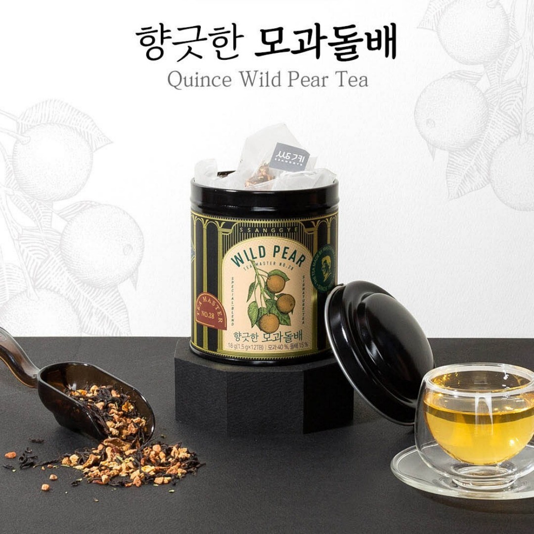 [SSANGGYE] Tea Master Can 18g (1.5g x 12 tea bags)