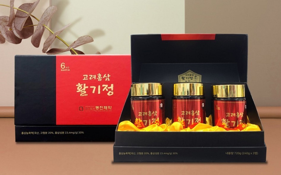 Korean Red Ginseng Vitality Extract 240g x 3 bottle set (720g)