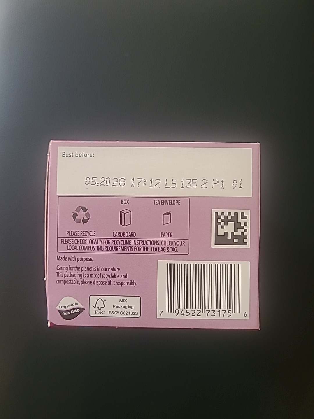 Pukka Organic Night Time Berry Tea 20 Sachets Herbal Caffeine Free
