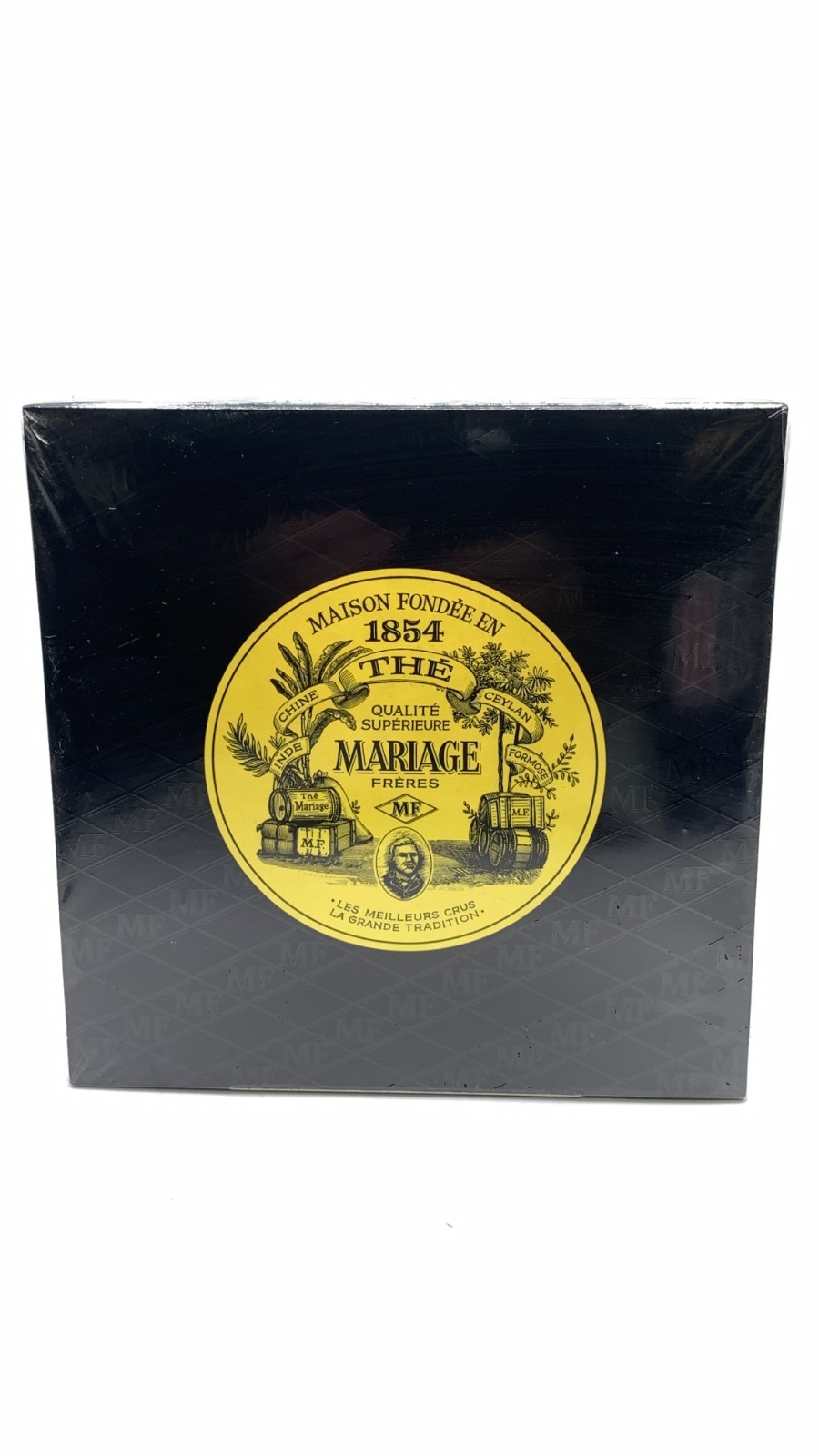 Mariage Frères “Earl Grey French Blue” Tea – 30 Round Original French Cotton Mus