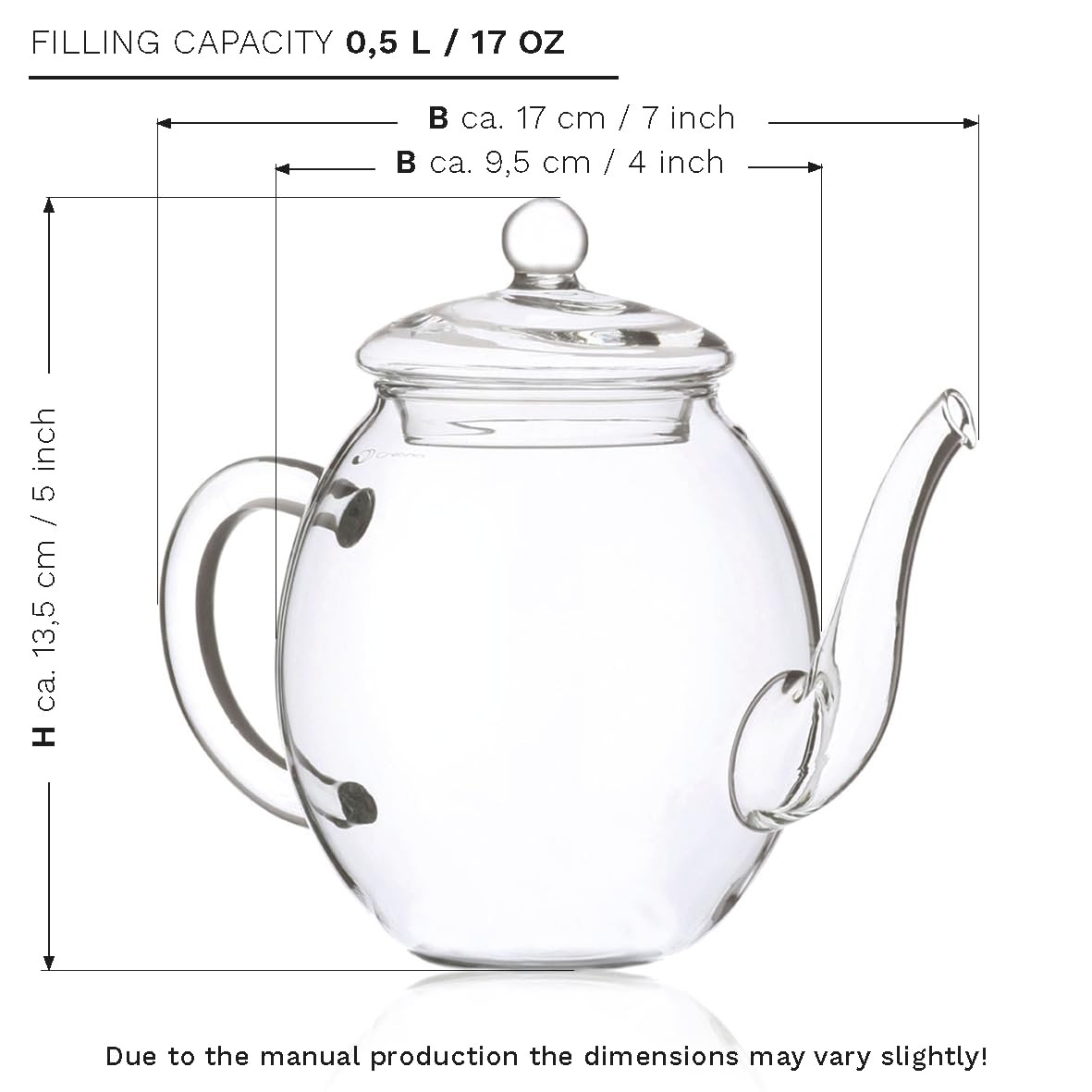 Tea Flowers Mix Golden Gift Set Blooming Tea with Glass Teapot White, Green &…